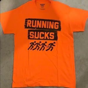 Running sucks T shirt